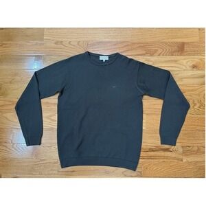 Vintage Emporio Armani Mens Slim Green Crewneck Long Sleeve Sweater Size M/48